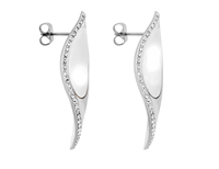 Orecchini Breil Donna RETWIST in Acciaio Zircone TJ3917 - TJ3917